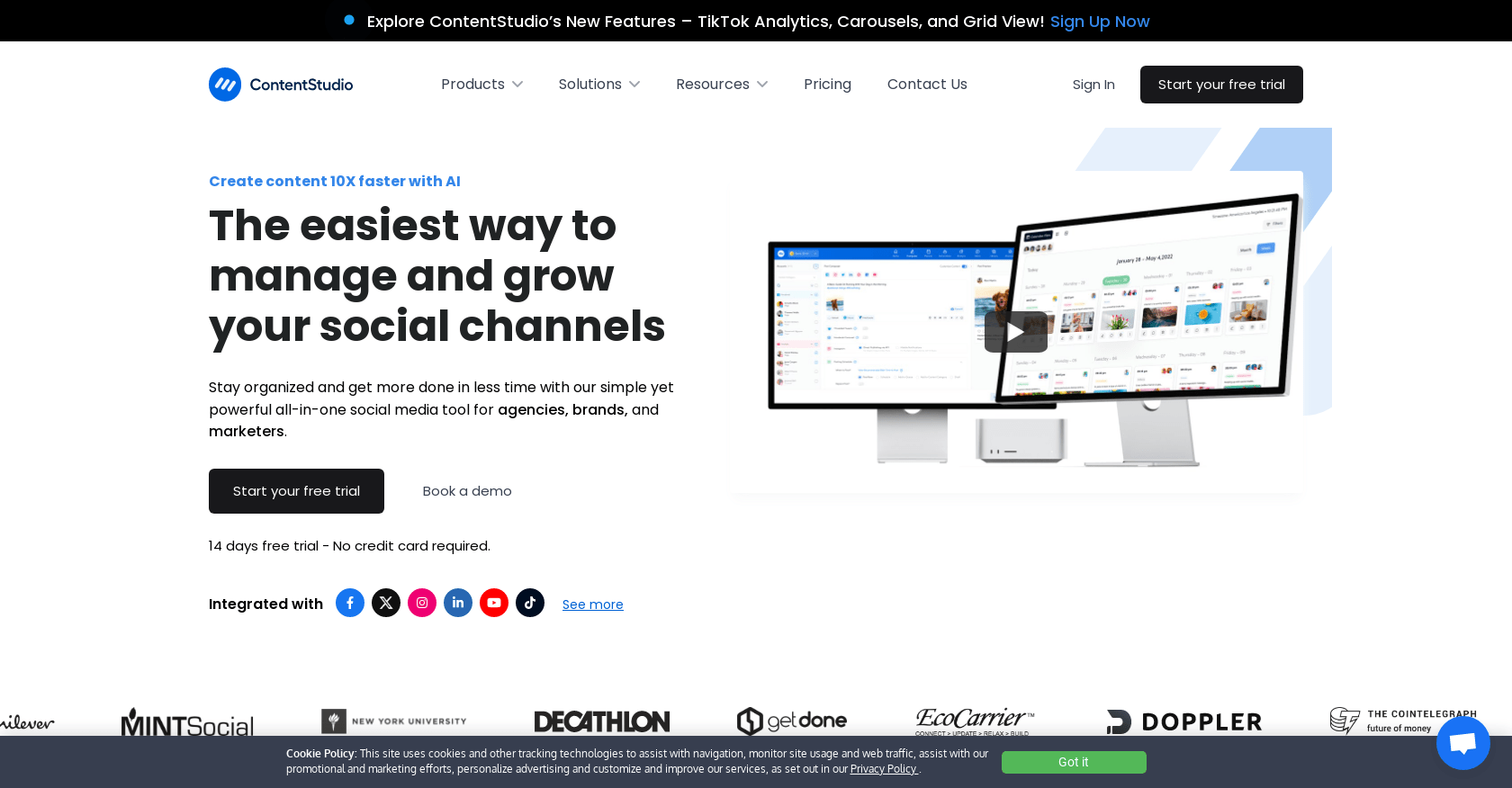 Contentstudio ContentStudio Review: Top AI Social Media Management Platform - AI Apps ...